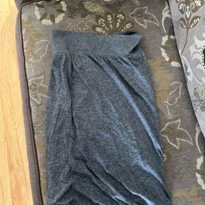 Lululemon Athletica Heather Gray Maxi Skirt